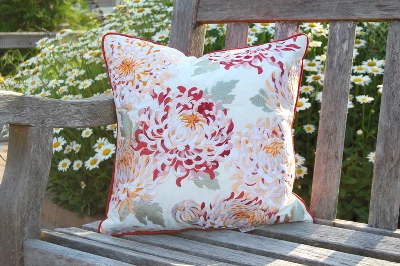 RightSide Designs Chrysanthemum Indoor/Outdoor Throw Pillow 4 RightSide Designs Chrysanthemum Indoor/Outdoor Throw Pillow - Image 2