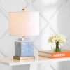 22" Ceramic/Metal Catherine Ginger Jar Table Lamp (Includes LED Light Bulb) Blue - JONATHAN Y -Online Home Decoration GUEST d266d1d4 b9cc 40f6 8393 e3baf35ab694