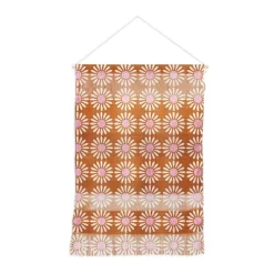 Schatzi Brown Retro Jumbo Daisy Fiber Wall Hanging Orange - Deny Designs -Online Home Decoration GUEST d35e494b 0777 4ae6 a256 dbca4a070b3f