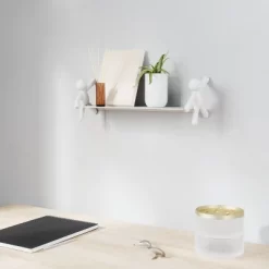 Buddy Floating Wall Shelf White - Umbra -Online Home Decoration GUEST d3b1c4f2 27d7 4cc4 a541 11df2f699e89