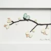 DEMDACO Blossoms And Butterfly Wings Wall Art White