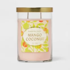 Glass Jar Mango Coconut Candle - Opalhouse™ -Online Home Decoration GUEST d5df7935 c4d2 412c 8399 c3cca94db9a0