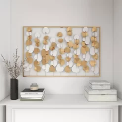 Modern Ornamental Wall Decor Gold - Olivia & May -Online Home Decoration GUEST d63c723e b80b 48f3 bc6a 570d11cf9132