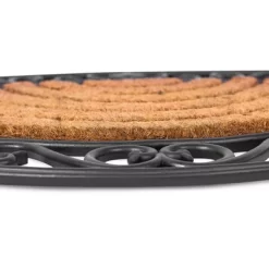 BIRDROCK HOME 18 X 30 Half Round Natural Coir And Rubber Doormat With Scroll Border 9 BIRDROCK HOME 18 X 30 Half Round Natural Coir And Rubber Doormat With Scroll Border -Online Home Decoration GUEST d73f1f8b fc9d 45fb bb33 b193db0a35c0