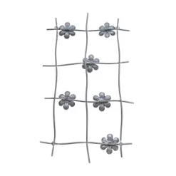 Flower Gray Metal Wall Art - Foreside Home & Garden -Online Home Decoration GUEST d7691d5c dcf9 44fd af14 e629bc60598e