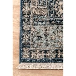 NuLOOM Vintage Melani Medallion Fringe Area Rug -Online Home Decoration GUEST d83eaa40 0a91 48ad aa2c db0ebdbcae08