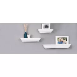 Madison Decorative Wall Ledge Shelf Set Of 3 - White -Online Home Decoration GUEST d87ab71a 10a5 4f72 8b38 b7d9966df968