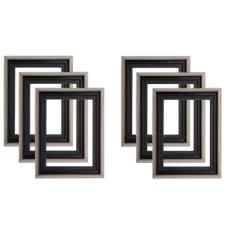 Creative Mark Illusions Floater Frame For 0.75 Inch Depth Stretched Canvas - Antique Silver -Online Home Decoration GUEST d9209943 28b7 41f7 ac1e 555420c406ed