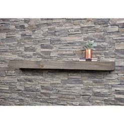 Mantels Direct Vail Farmhouse Wood Fireplace Mantel Wall Shelf - 6" Height -Online Home Decoration GUEST dc1c6f3a 2120 4182 9088 5b00d1821403
