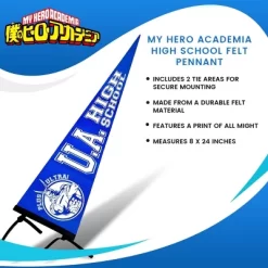 Just Funky My Hero Academia High School Felt Pennant -Online Home Decoration GUEST deec2a13 0f03 46bb a7cc 3f69c0c3f6b2