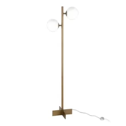 70.5' Floor Lamp With Milk Glass Orb Shade In Gold - Henn&Hart 16 70.5' Floor Lamp With Milk Glass Orb Shade In Gold - Henn&Hart -Online Home Decoration GUEST dfa3aab9 0d07 445d b03f 54af1695614f