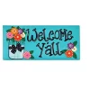 Evergreen Indoor Outdoor Welcome Y'all Bundle Set Of 4 - Garden Flag Stand And Flag, Sassafras Doormat Frame And Sassafras Insert -Online Home Decoration GUEST e2f787bd 8541 4685 a4e6 a7491db2b60f