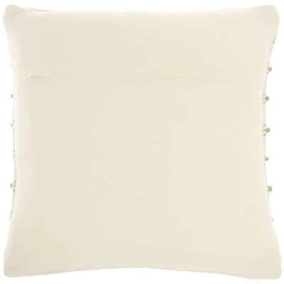 Life Styles Woven Lines And Dots Throw Pillow - Mina Victory 6 Life Styles Woven Lines And Dots Throw Pillow - Mina Victory - Image 4