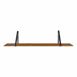 38" Soloman Wooden Shelf With Metal Brackets - Kate & Laurel All Things Decor -Online Home Decoration GUEST e4e66f2c 8712 4df1 a7d0 dc9e80fcca03