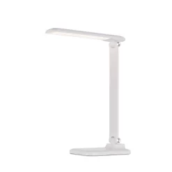 Bright Clean Desk Lamp (Includes LED Light Bulb) White - Brilli