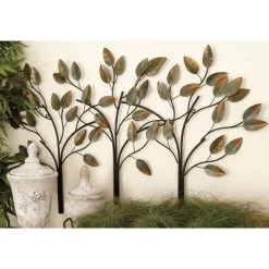 Traditional Metal Nature Wall Decor Brown - Olivia & May -Online Home Decoration GUEST eacfdeb9 f3a2 444a a6f8 c80bc9e4010b