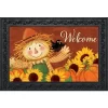 Briarwood Lane Happy Scarecrow Fall Doormat Sunflowers Autumn Indoor / Outdoor 30" X 18" -Online Home Decoration GUEST ed5546b0 366c 40dc 8491 fdcd4a757b7f