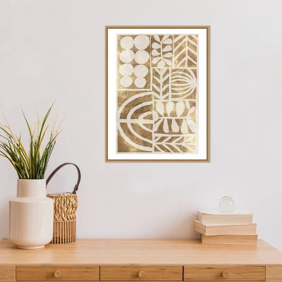 18" X 24" Botanic Print By Tom Reeves Framed Canvas Wall Art Beige - Amanti Art 5 18" X 24" Botanic Print By Tom Reeves Framed Canvas Wall Art Beige - Amanti Art - Image 3
