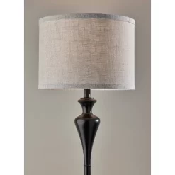 Caleb Floor Lamp Black - Adesso -Online Home Decoration GUEST ed9b1fe9 c75a 44ca a104 37a3d67de060