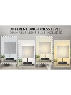 Nextop 17 Inch Metal USB Desk Lamp W/ Charging Ports - 2 Count -Online Home Decoration GUEST f4bd5855 3363 417e 921b 88d97ec828ac