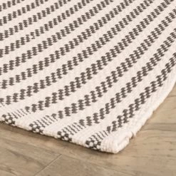 Home Conservatory Pinstripe Handwoven Indoor/Outdoor Area Rug -Online Home Decoration GUEST f4c57c7d b19b 4509 83f2 2a0ff93f7fac