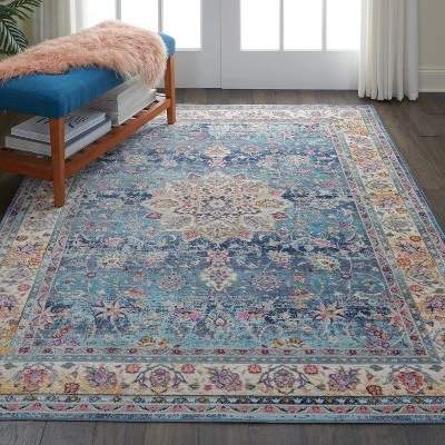 Nourison Vintage Kashan VKA01 Indoor Area Rug 4 Nourison Vintage Kashan VKA01 Indoor Area Rug - Image 2