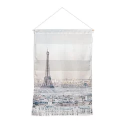 Eye Poetry Photography Paris Skyline Eiffel Tower View Fiber Wall Hanging - Society6 -Online Home Decoration GUEST f7771ae1 ab3f 43e0 9282 f1a14c226217