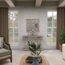 Metal Scroll Wall Decor With Embossed Details Beige - Olivia & May -Online Home Decoration GUEST f79e713e 42ee 4e19 b6aa 80a0bd7281f9