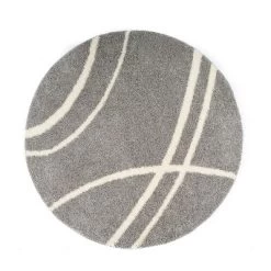 World Rug Gallery Soft Cozy Contemporary Stripe Indoor Shag Area Rug -Online Home Decoration GUEST f9c707a4 fd07 4a37 9a27 d6a09a903f6f