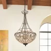 15" X 15" X 26" 4-Light Gaspard Pendant Brown - Warehouse Of Tiffany -Online Home Decoration GUEST fa1808f2 6bfa 411e 8c60 a53990b67f2c