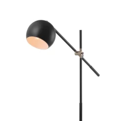 60" Molly Floor Lamp With Matte Black Shade - Globe Electric -Online Home Decoration GUEST fb6a12e5 a8ad 4ea3 99e1 d7f9e1f5448a