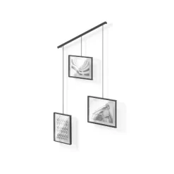 Set Of 3 Exhibit Photo Frames Black - Umbra