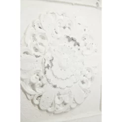 Vintage Fiberglass Floral Wall Decor Set Of 4 White - Olivia & May 19 Vintage Fiberglass Floral Wall Decor Set Of 4 White - Olivia & May -Online Home Decoration GUEST fe7223ec 0288 43f8 9790 0d52281bde9e