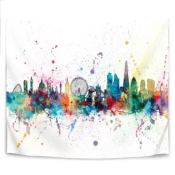 London England Skyline By Michael Tompsett Wall Tapestry - Americanflat 7 London England Skyline By Michael Tompsett Wall Tapestry - Americanflat -Online Home Decoration GUEST fe9ba21a f0b4 4afa a62b feb0f4157de2