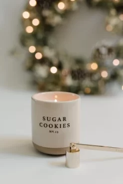 Sweet Water Decor Sugar Cookies 12oz Cream Stoneware Candle -Online Home Decoration GUEST ff6a42fa ff64 4978 8f15 9606516972c8